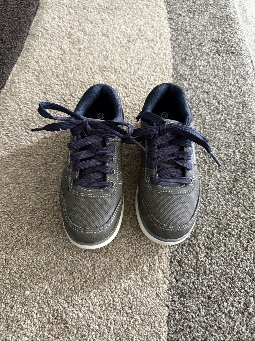 Boys Casual Lace-Up Sneakers - Classic Everyday Comfort